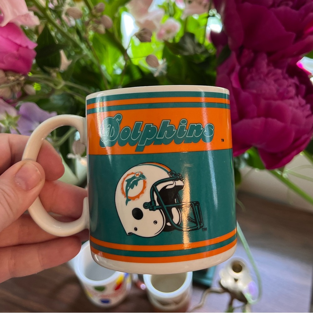 vintage miami dolphins NFL mug